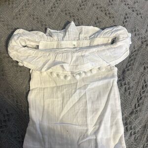 White Off-Shoulder Top